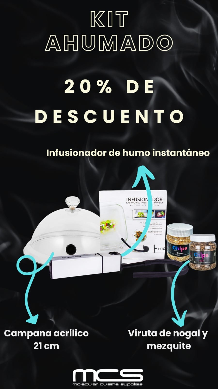 KIT AHUMADO INFUSIONADOR